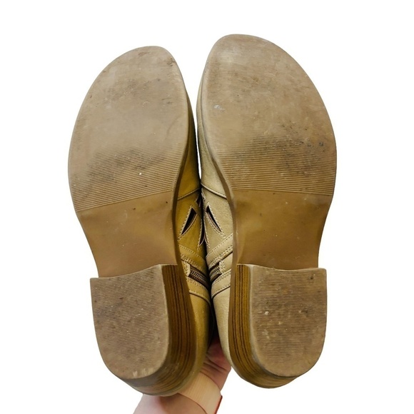 George Short Tan Neutral Ankle Boot Bootie SZ 9 - Picture 6 of 8